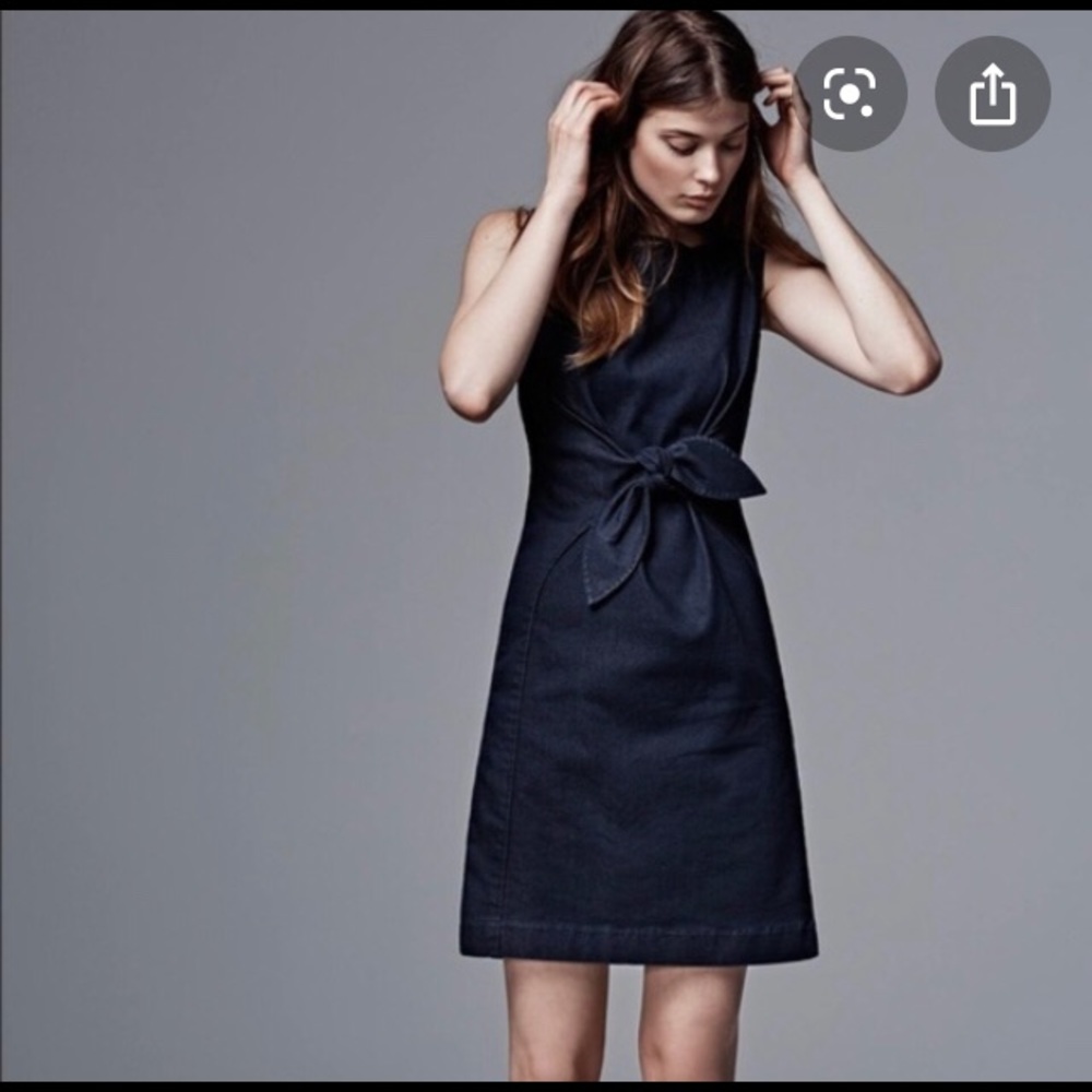 Holding Horses Anthropologie sz 0 denim dress